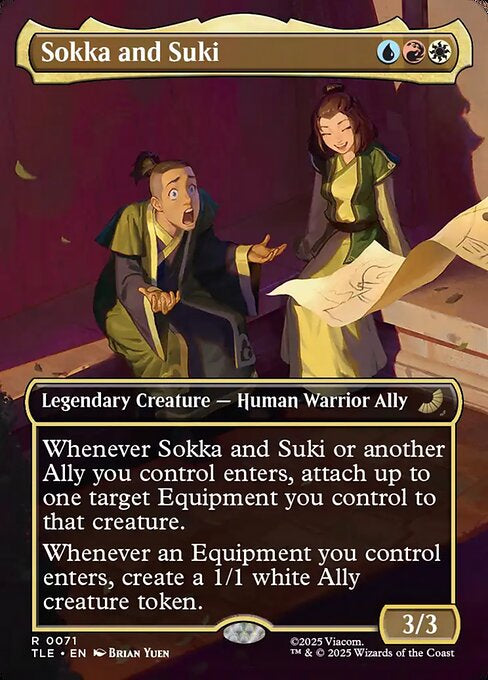 Sokka and Suki Custom Commander Deck
