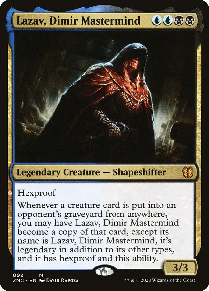 Lazav Dimir Mastermind Custom Commander