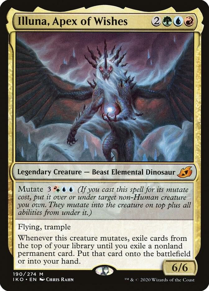 Illuna apex of wishes Custom Commander Commission EDH Deck