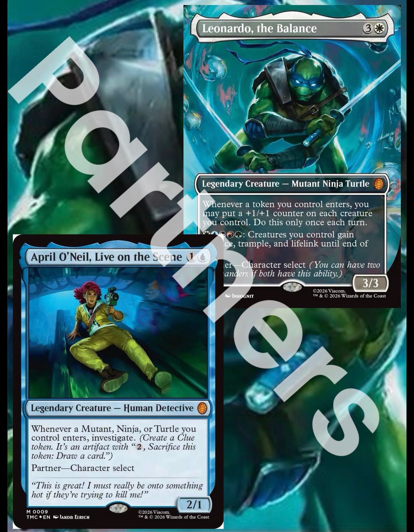 Leo & April Partner Custom Commander Deck