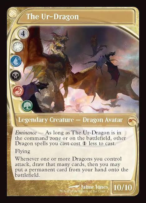The Ur Dragon Custom Commander Deck