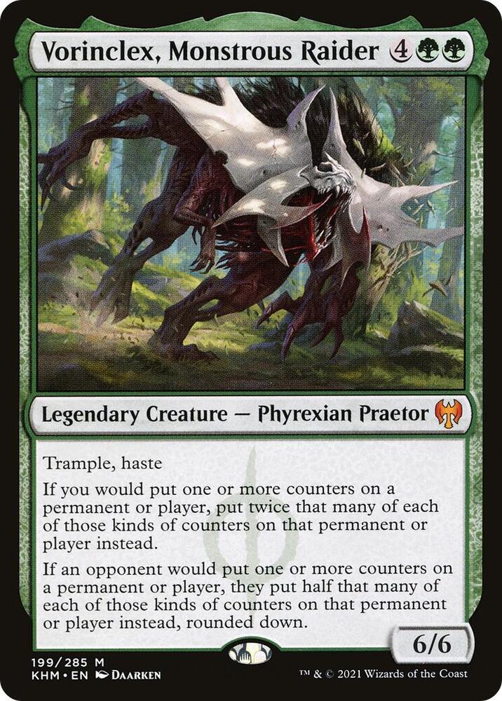Vorinclex, Monstrous Raider Custom Commission Commander Deck