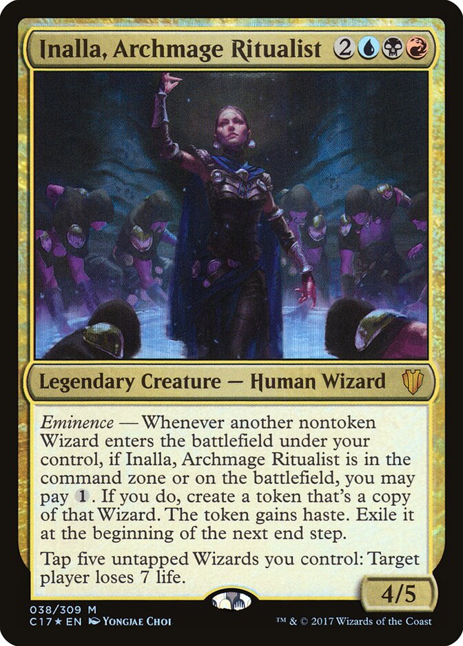 inalla archmage ritualist Custom Commander Deck
