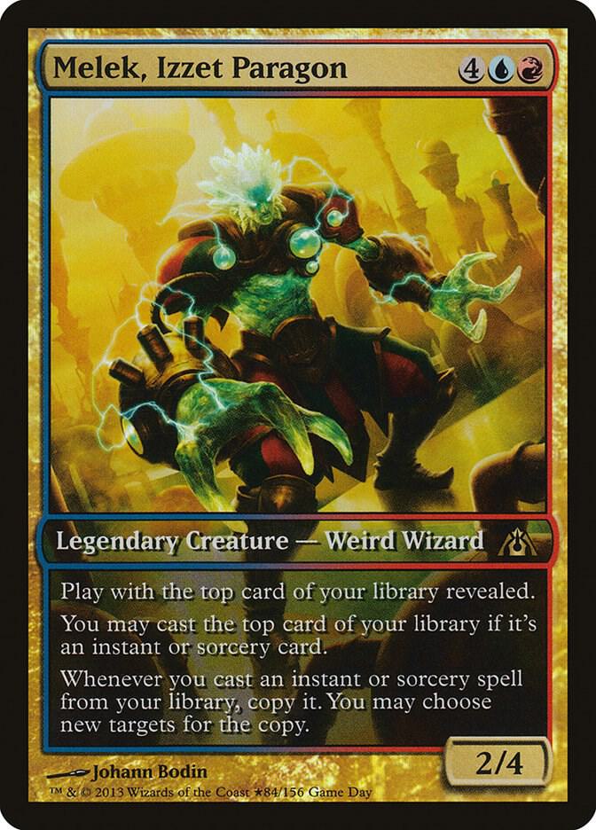 Melek Izzet Paragon Custom Commander Deck