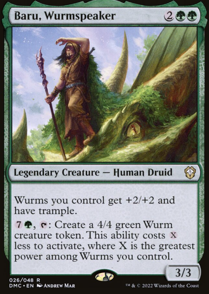 Baru, Wurmspeaker – Commander Deck | Magic: The Gathering (MTG)