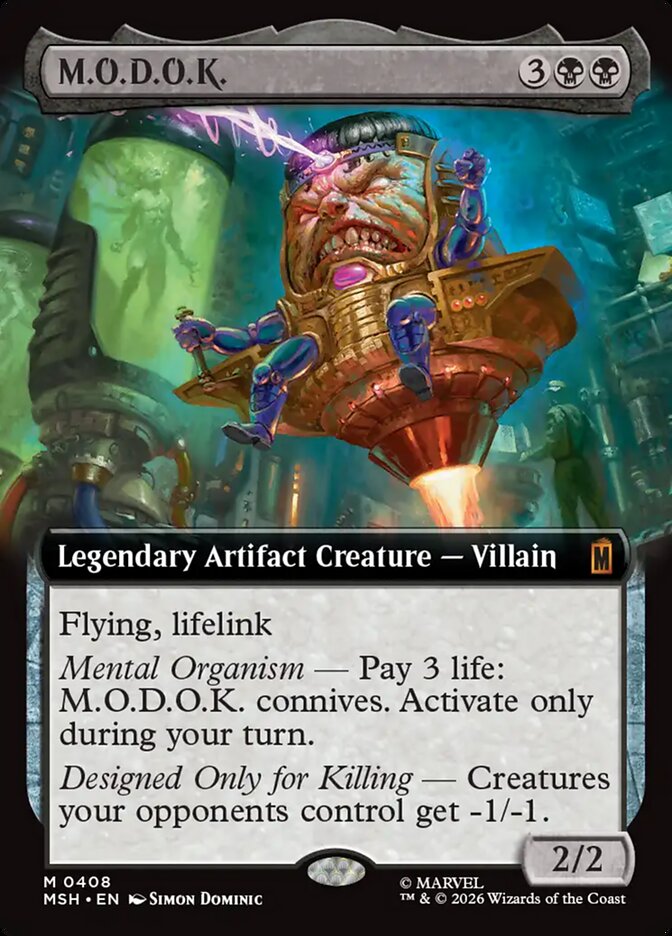 M.O.D.O.K. Custom Commander Deck