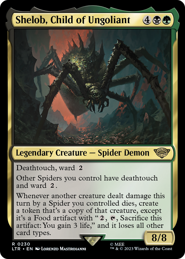 *Commissioned Custom* Shelob, Child of Ungoliant