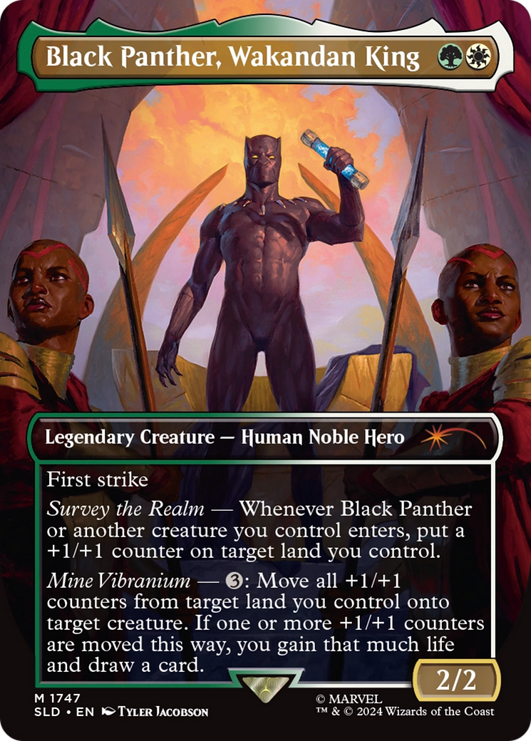 *Commissioned Custom* Black Panther, Wakandan King