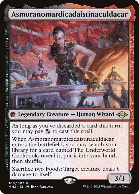 Asmoranomardicadaistinaculdacar Custom Commander deck