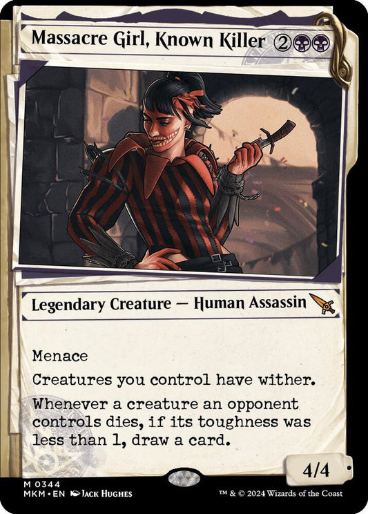 Massacre Girl, Known Killer Custom Commander Deck