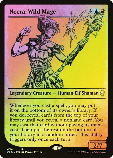Neera, Wild Mage, Custom Commander Deck
