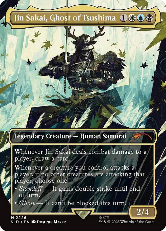 Commissioned Custom Jin Sakai Commander deck