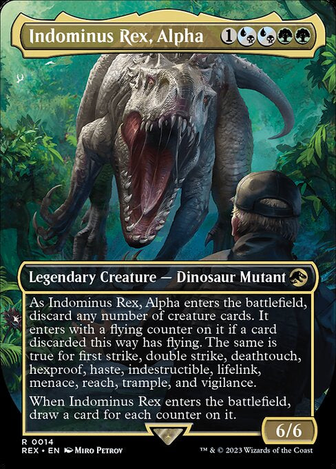 indominus rex, alpha Custom Commander Deck