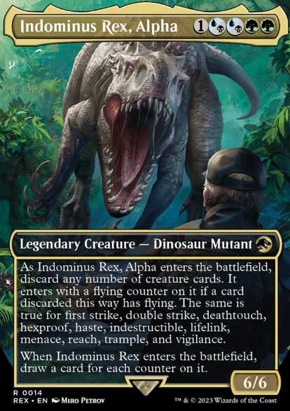 *Commissioned Custom* Indominus Rex, Alpha