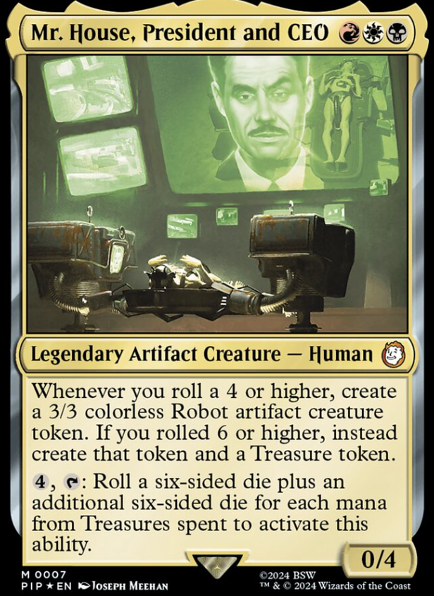 *Commissioned Custom* Mr. House, President and CEO