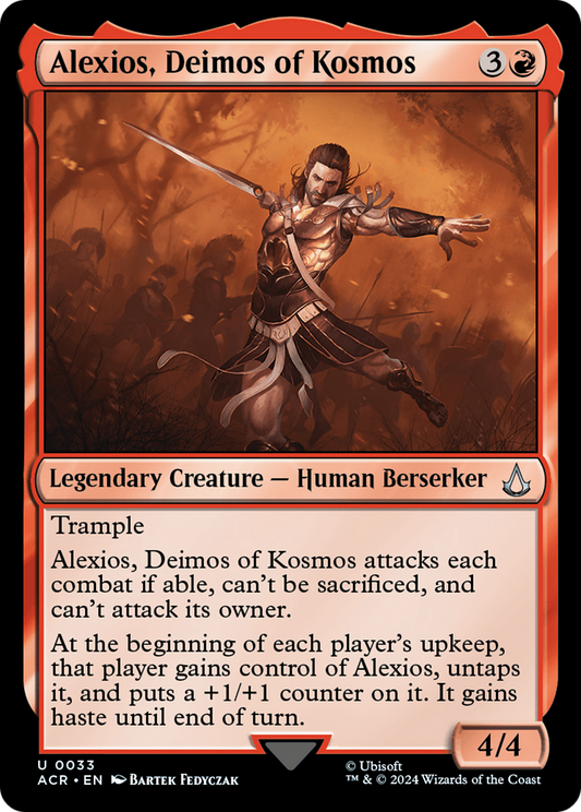 *Commissioned Custom* Alexios, Deimos of Kosmos