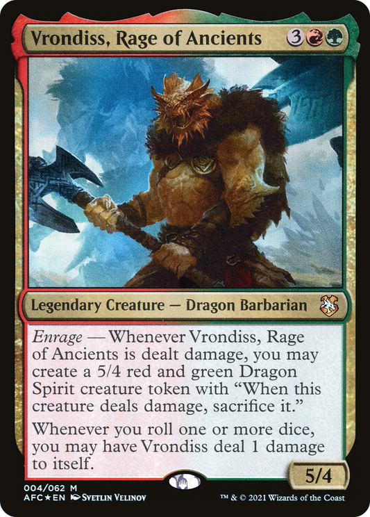 Vrondiss, Rage of Ancients - Commander Deck | Magic: The Gathering (MTG)