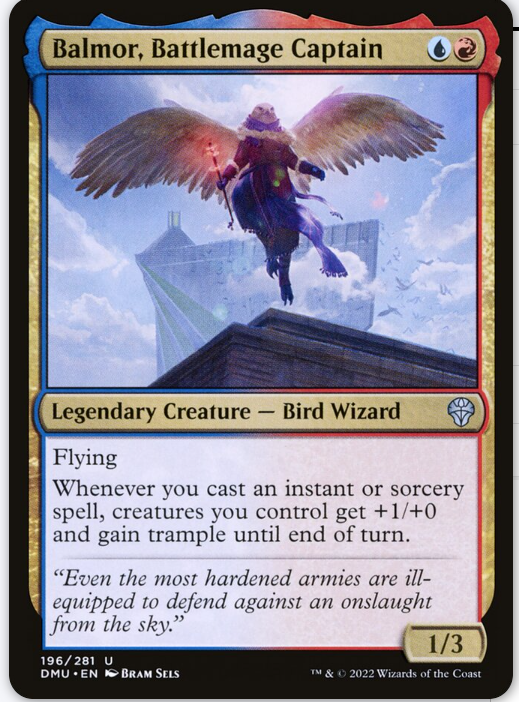 Balmor, Battlemage Captain Commander Deck | Magic: The Gathering (MTG)