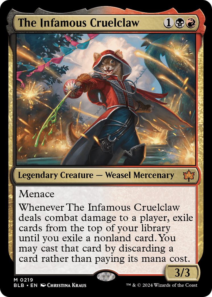 *Commissioned Custom* The Infamous Cruelclaw
