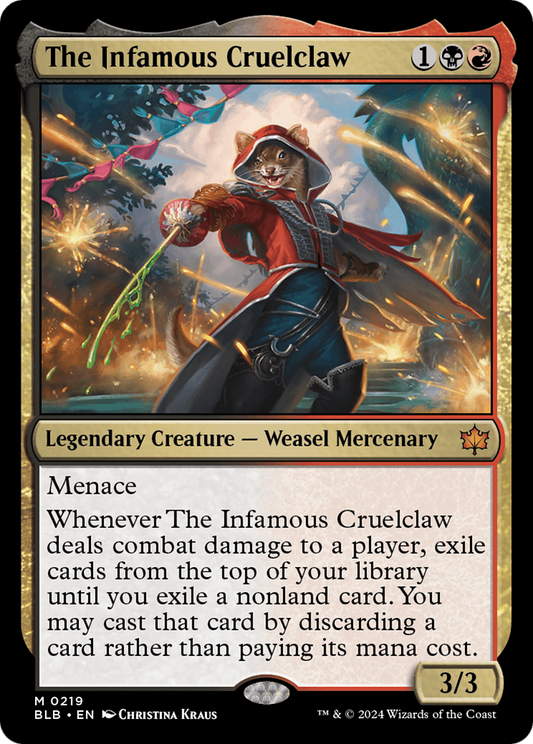 *Commissioned Custom* The Infamous Cruelclaw
