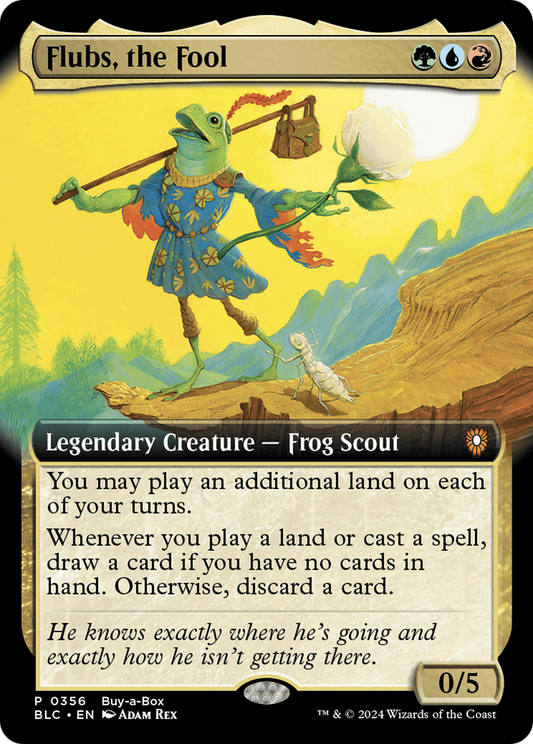*Commissioned Custom* Flubs, the Fool