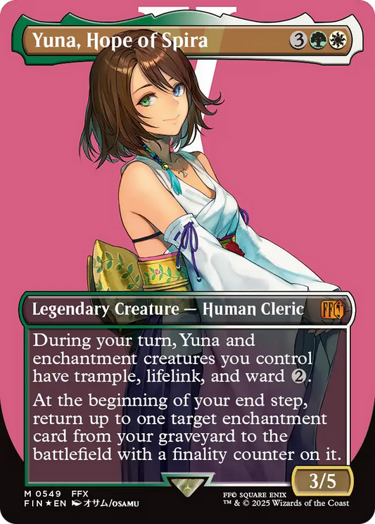 *Commissioned Custom* Yuna, Hope of Spira