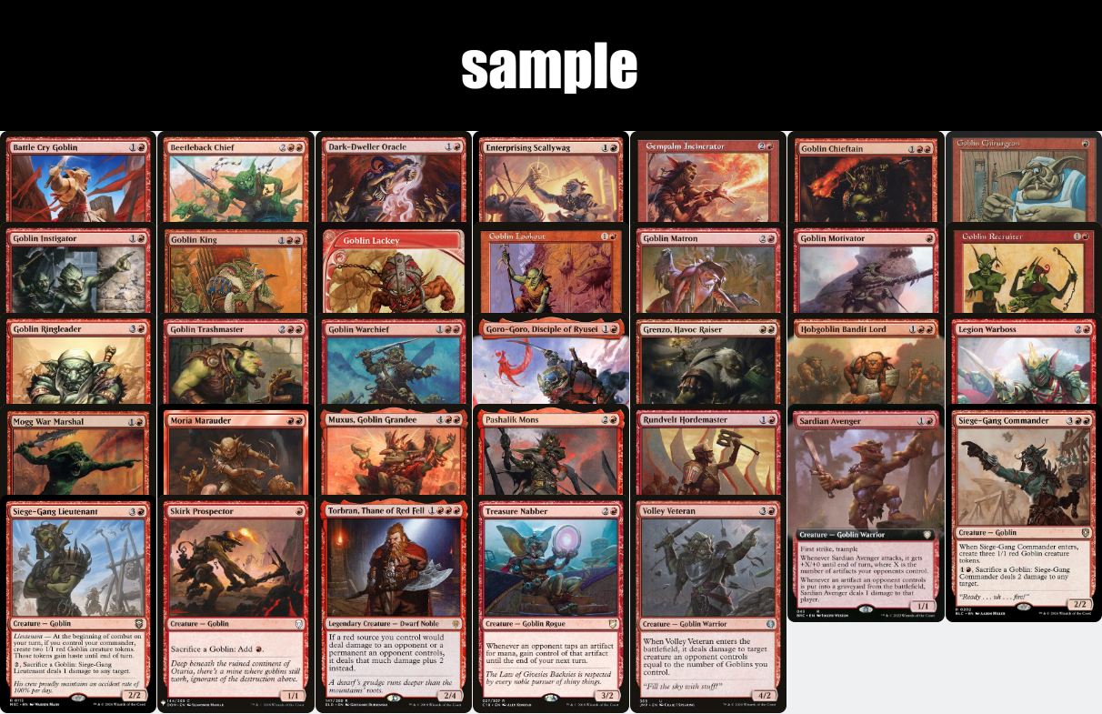 Krenko Mob Boss Commander Deck Magic The Gathering MTG Ritual krenko-mob-boss-commander-deck-magic-the-gathering-mtg-ritual