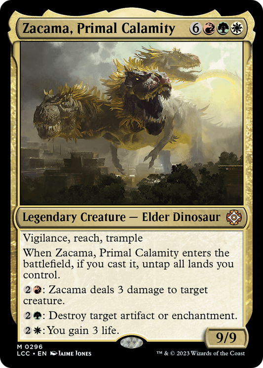 Zacama, Primal Calamity - Commander Deck | Magic: The Gathering (MTG)