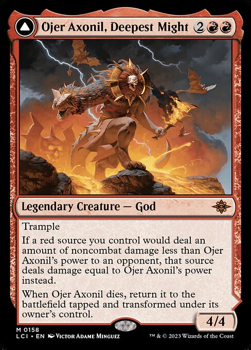 Ojer Axonil, Deepest Might, Commander EDH Deck