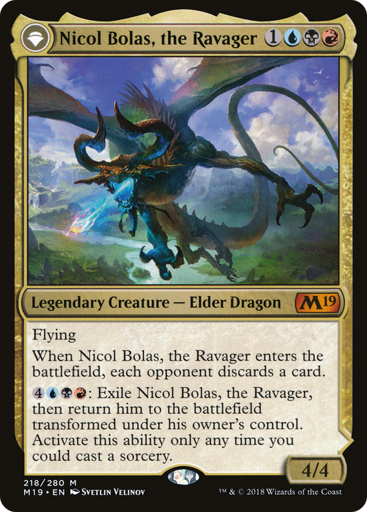 *Commissioned Custom* Nicol Bolas, the Ravager