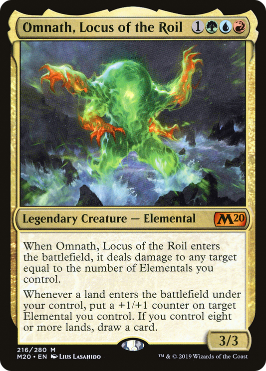 Omnath, Locus of the Roil Commander Deck