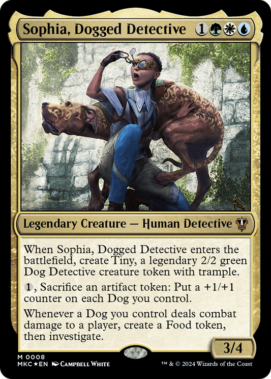 *Commissioned Custom* Sophia, Dogged Detective