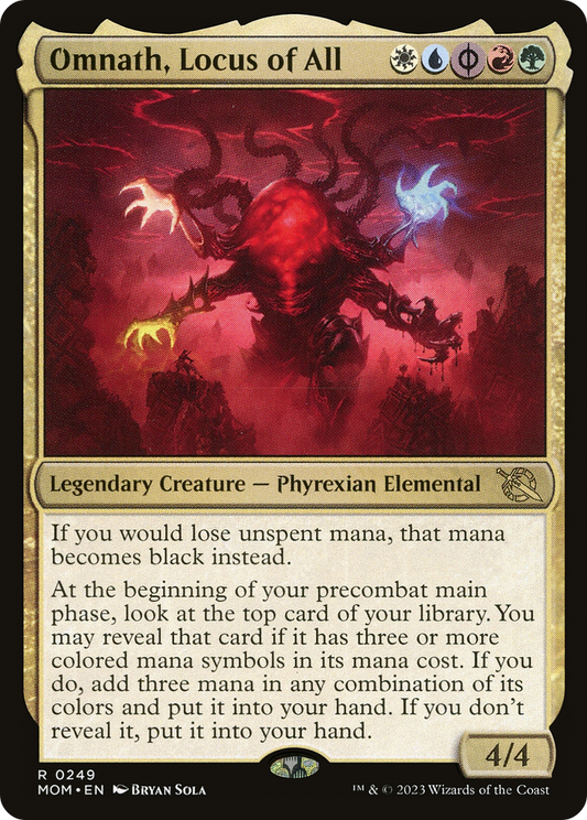 *Commissioned Custom* Omnath Locus of All