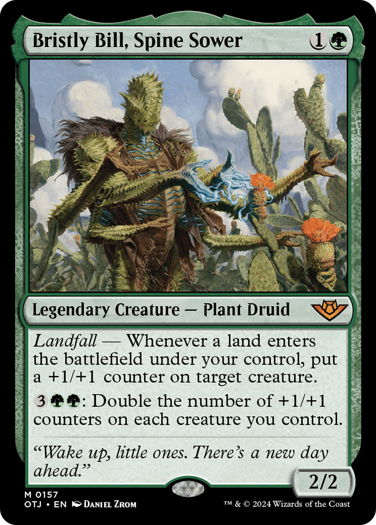 *Commissioned Custom* Bristly Bill, Spine Sower
