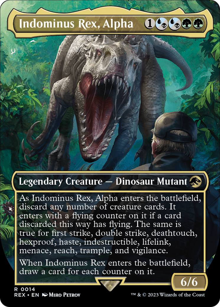 *Commissioned Custom* Indominus Rex, Alpha
